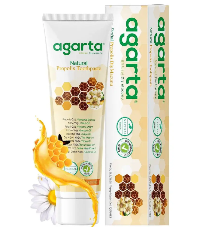 Agarta Doğal Propolis Diş Macunu Tüp 100 ml - 1