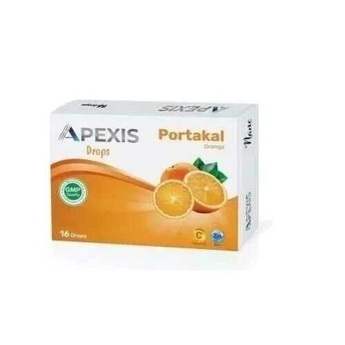 Apexis Portakal Aromalı 16'lı Pastil - 1