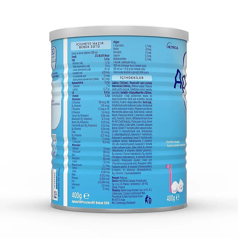 Aptamil Prosyneo 1 Bebek Sütü 400 gr - 4