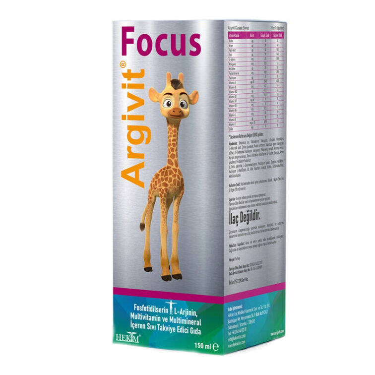 Argivit Focus Şurup 150 ml - 1