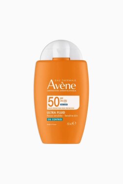 Avene Ultra Fluid Oil Control Spf50 Yağlı Ciltler İçin Çok Yüksek Korumalı Güneş Kremi - Eau Thermale Avène