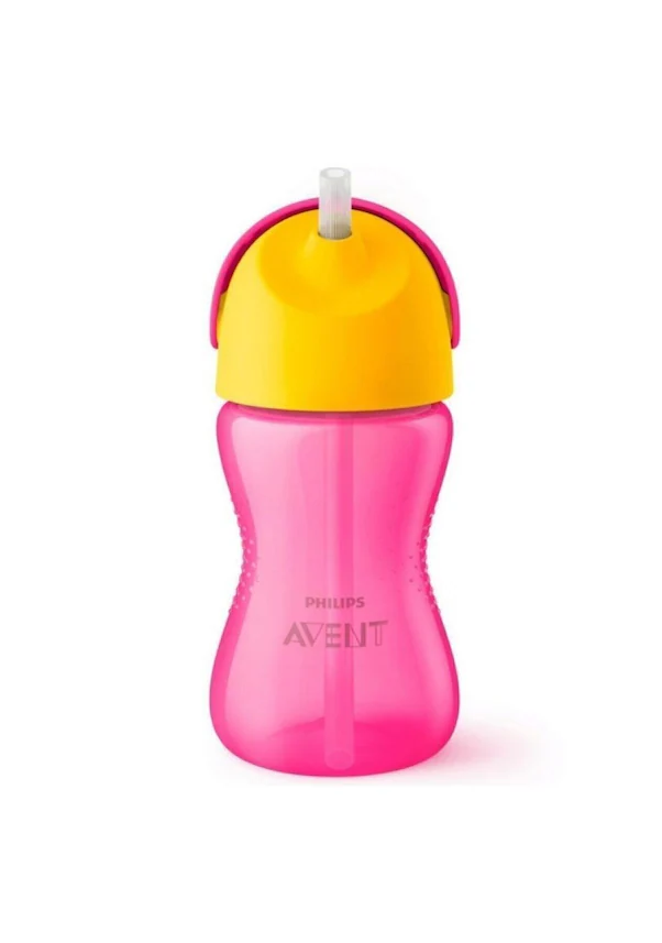 Avent Pipetli Bardak 12+ Ay 300 ml - Pembe - 1