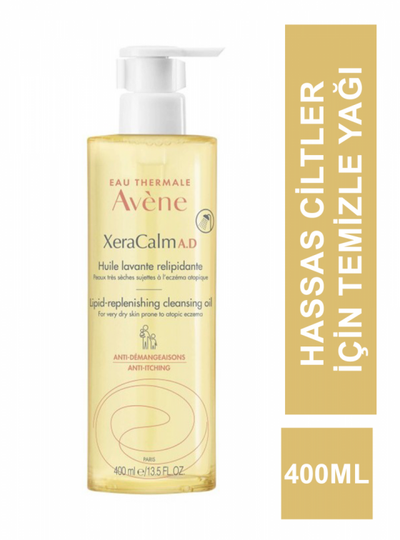 Avène Xeracalm A.D Lipid-Repleshing Cleansing Oil 400 ml - 1