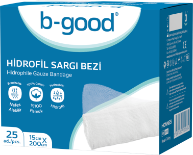 b-good Hidrofil Sargı Bezi 15cm x 200cm - B-good
