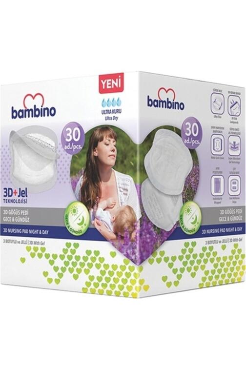 Bambino Göğüs Pedi 3D 30'lu T061 - 1