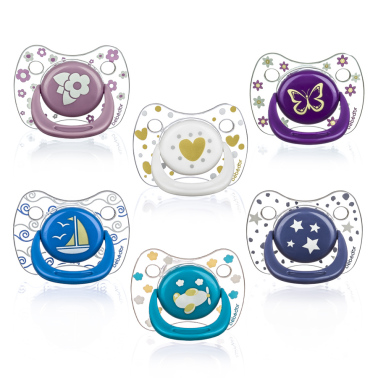 Bebedor 172 Damaklı Şeffaf Emzik 6-18 Ay No: 2 - Bebedor