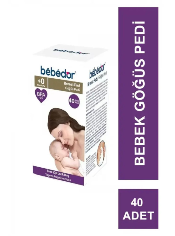 Bebedor Göğüs Pedi 40 Adet - Bebedor