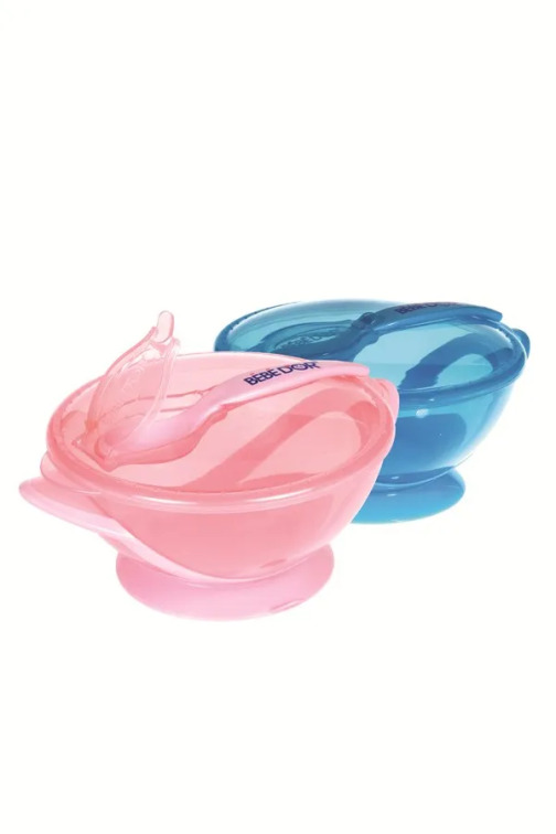 Bebedor Vakumlu Tabak ve Kaşık - Bebedor