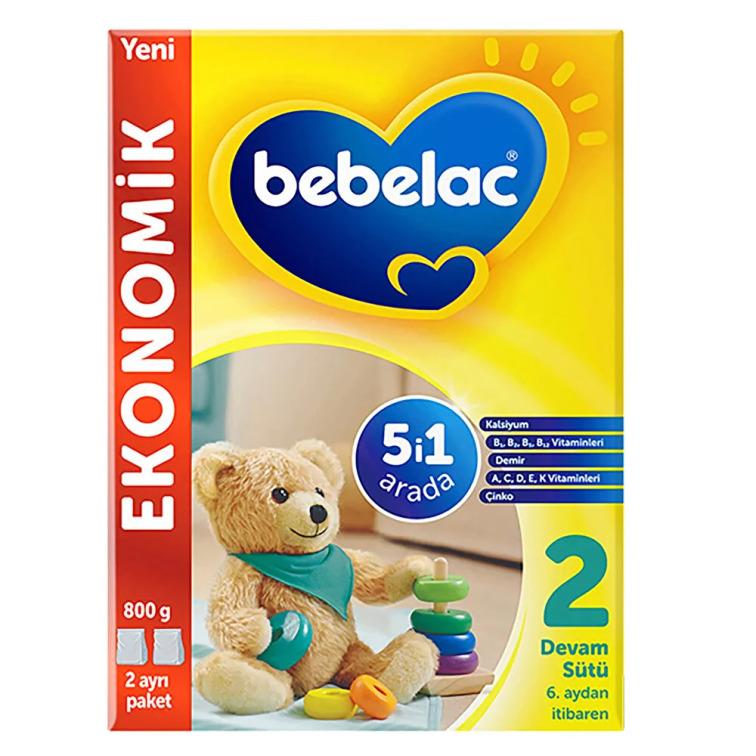Bebelac 2 Devam Sütü 800 gr 6-9 Ay - Bebelac
