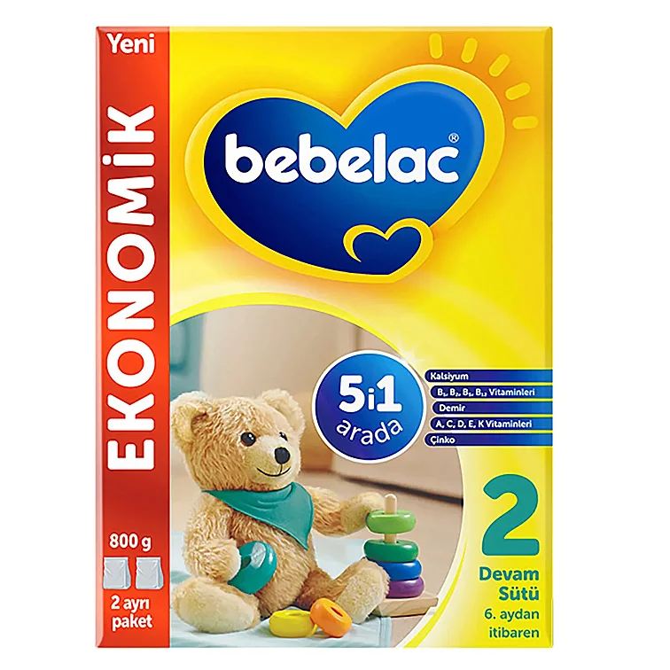Bebelac 2 Devam Sütü 800 gr 6-9 Ay - 1