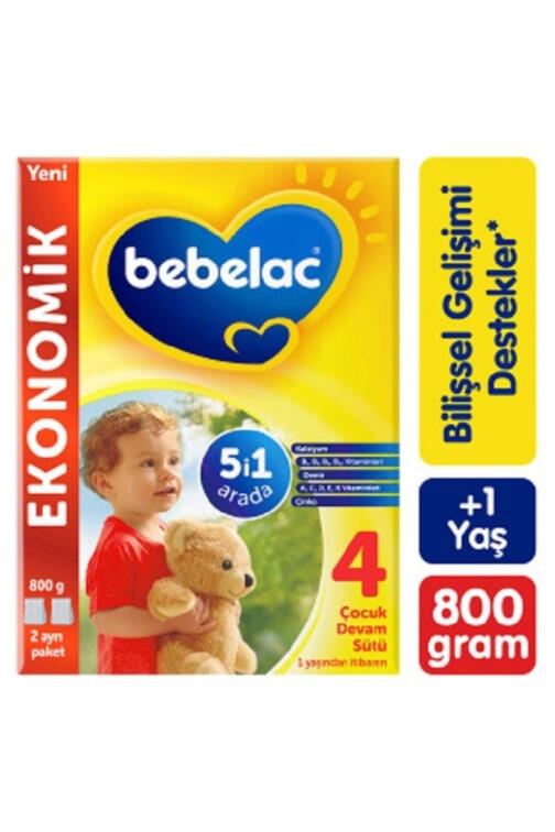 Bebelac 4 Çocuk Devam Sütü 1 Yaş + 800 gr - 2