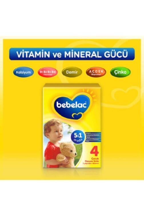 Bebelac 4 Çocuk Devam Sütü 1 Yaş + 800 gr - 4