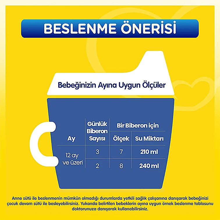 Bebelac 4 Çocuk Devam Sütü 1 Yaş + 800 gr - 5
