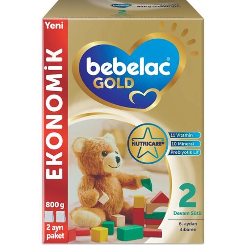 Bebelac Gold 2 Devam Sütü 800 gr 6-12 Ay