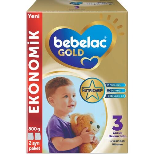 Bebelac Gold 3 Devam Sütü 800 gr 1 Yaşından Itibaren - 2