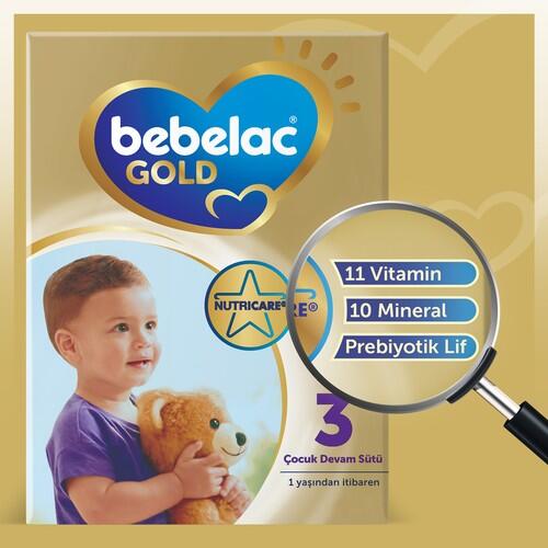 Bebelac Gold 3 Devam Sütü 800 gr 1 Yaşından Itibaren - 4