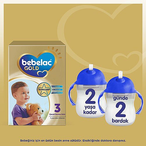 Bebelac Gold 3 Devam Sütü 800 gr - 3