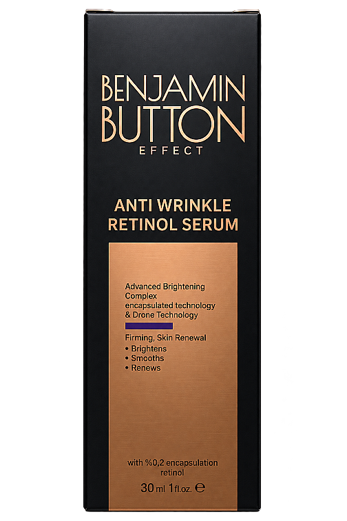Benjamin Button Effect Kırışıklık Karşıtı Retinol Serum – 30 ml - 1