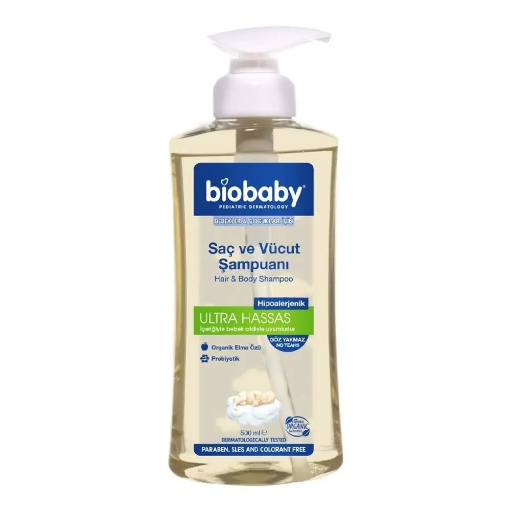 Biobaby Saç Ve Vücut Şampuanı 500 ml - 1