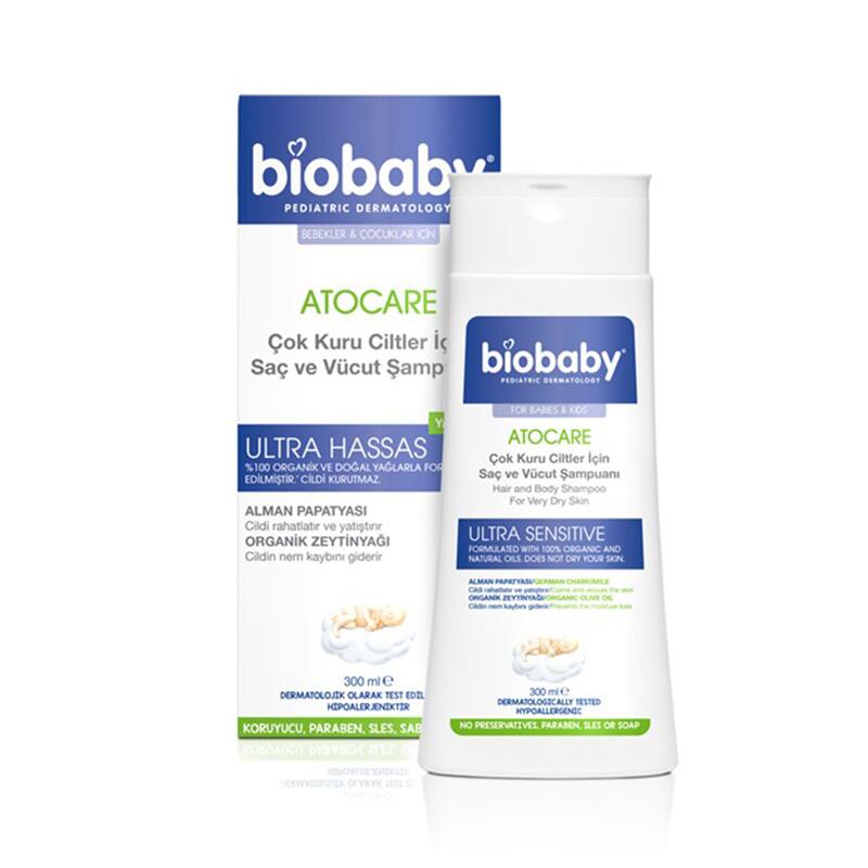 Biobaby Çok Kuru Ciltler Için Saç Ve Vücut Şampuanı