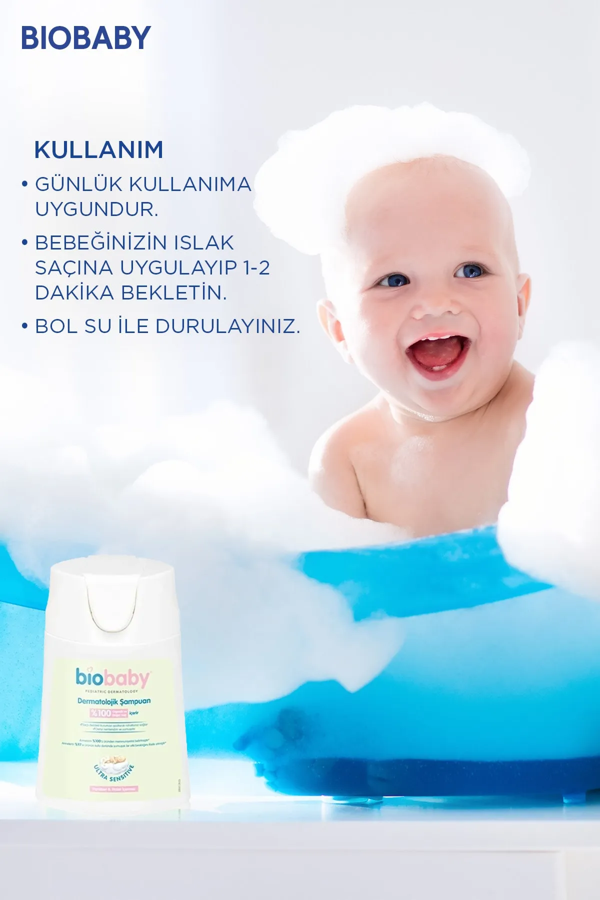 Biobaby Dermatolojik Şampuanı 150 Ml - 4
