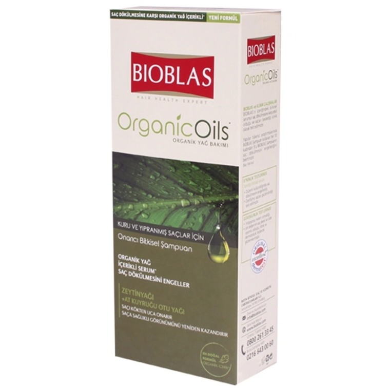 Bioblas Onarıcı Bitkisel Şampuan Kuru ve Yıpranmış Saçlar İçin 360 ml - 1