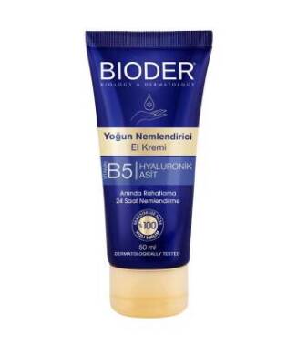 Bioder Yoğun Nemlendiricili El Kremi 50 ml - Bioxcin