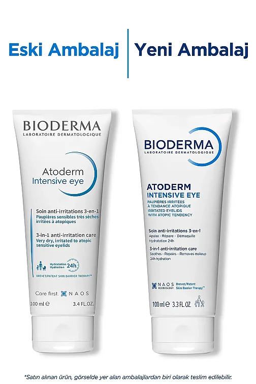 Bioderma Atoderm Intensive Göz Çevresi Kremi 100 ml - 2