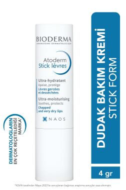 Bioderma Atoderm Lip Stick 4 gr Dudak Bakımı - 1