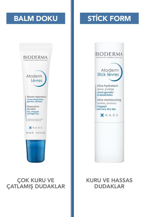 Bioderma Atoderm Lip Stick 4 gr Dudak Bakımı - 2