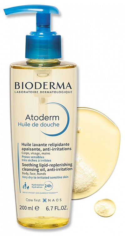 Bioderma Atoderm Shower Oil 200ml - 2