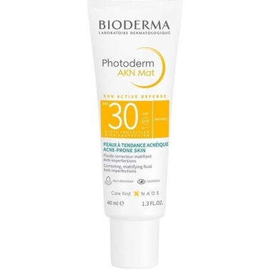 Bioderma Photoderm Akn Mat Spf 30 40 ml - Bioderma