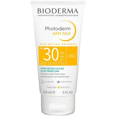 Bioderma Photoderm AKN Mat Spf30+ Güneş Koruyucu Krem 150 ml - Bioderma