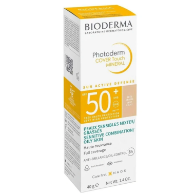 Bioderma Photoderm Cover Touch Mineral Spf50+ 40 gr - Very Light - 2
