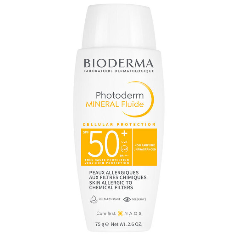 Bioderma Photoderm Mineral Fluid 75 gr 50 Faktör Güneş Kremi - 1
