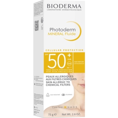Bioderma Photoderm SPF 50+ Mineral Fluide 75 gr - 1