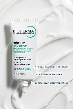 Bioderma Sebium Sensitive Krem 30ml - 3