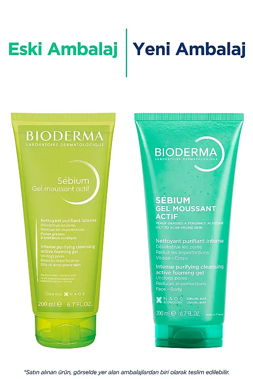 Bioderma Sebium Foaming Gel Active 200 ml - 2