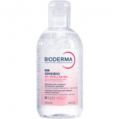 Bioderma Sensibio Ar+ Micellar Gel - Durulama Gerektirmeyen Makyaj Temizleyici Misel Jel 250ml - Bioderma