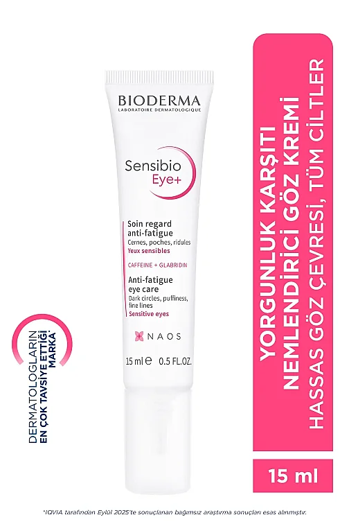 Bioderma Sensibio Eye Contour Gel Hassas Cilt Göz Çevresi Bakım Jeli 15 ml - 1