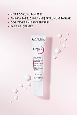 Bioderma Sensibio Eye Contour Gel Hassas Cilt Göz Çevresi Bakım Jeli 15 ml - 3
