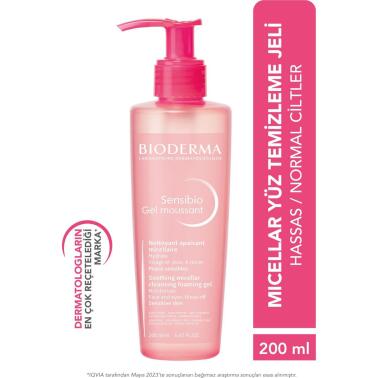 Bioderma Sensibio Foaming Cilt Temizleme Jeli 200 ml - Bioderma
