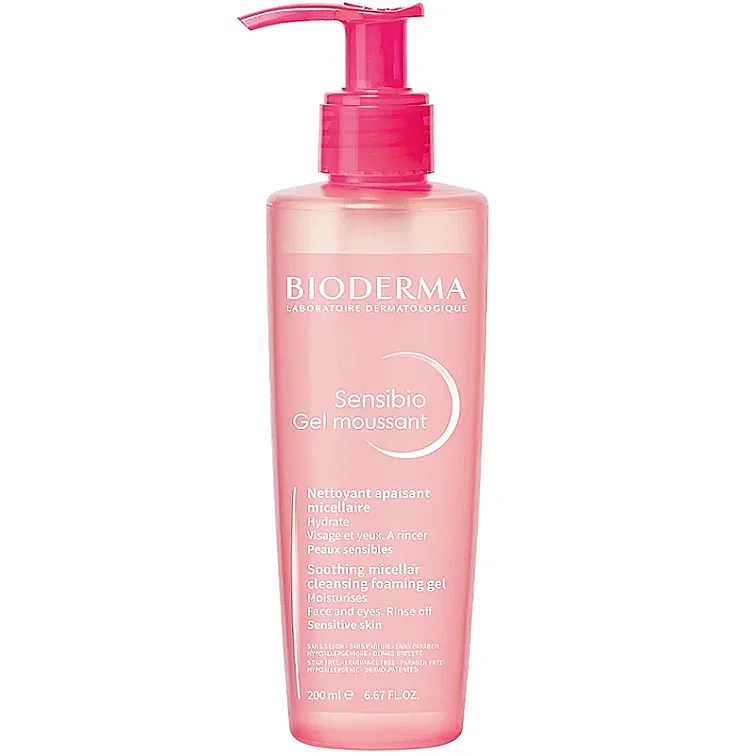 Bioderma Sensibio Foaming Gel - Hassas Ciltler İçin Temizleyici Jel 200ml - 1