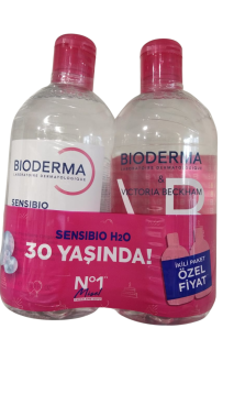 Bioderma Sensibio H2O 500 ml 2 Adet Yüz Temizleme Suyu - Bioderma