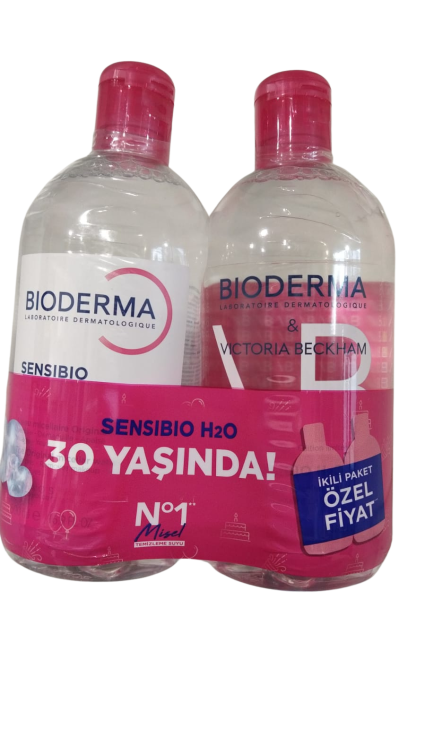 Bioderma Sensibio H2O 500 ml 2 Adet Yüz Temizleme Suyu - 1