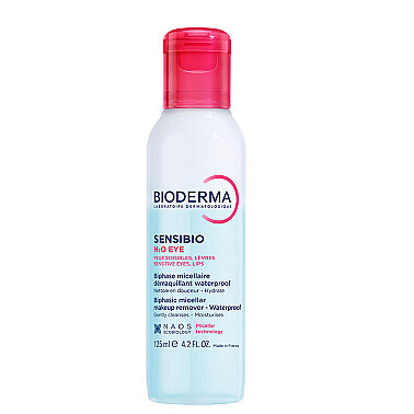 Bioderma Sensibio H2O Çift Fazlı 125 ml Göz Makyaj Temizleme Suyu - Bioderma