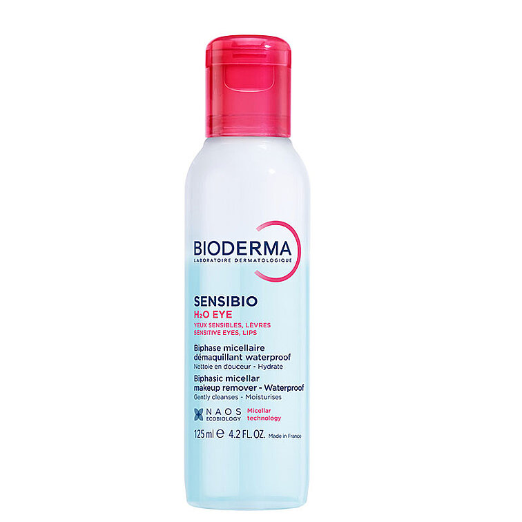 Bioderma Sensibio H2O Çift Fazlı 125 ml Göz Makyaj Temizleme Suyu - 1
