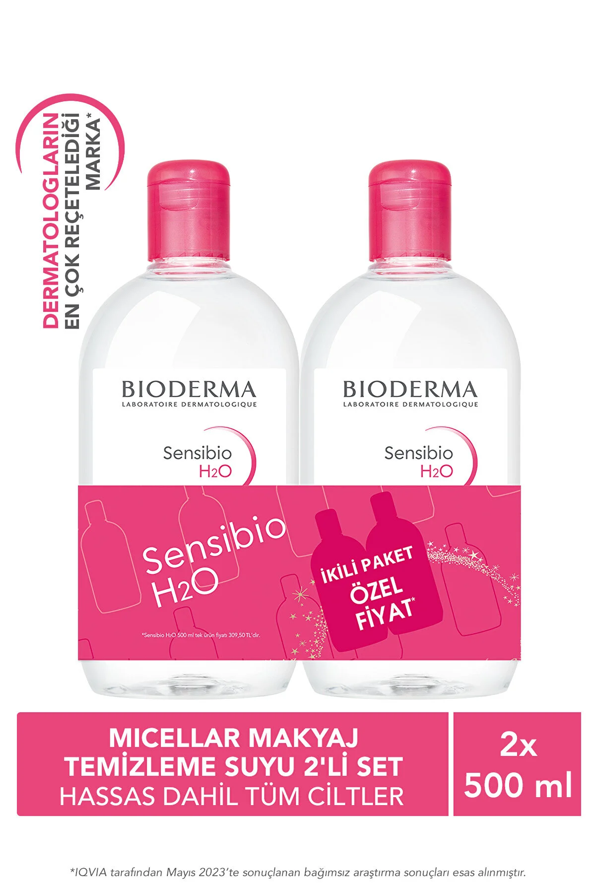 Bioderma Sensibio H2O 500 ml - 1 Alana 1 Hediye - 1