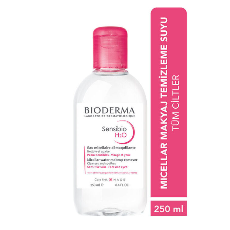 Bioderma Sensibio H2O Yüz ve Makyaj Temizleme Suyu 250 ml - 1