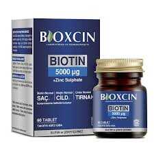 Bioxcin 5000 MCG Biotin 60 Tablet